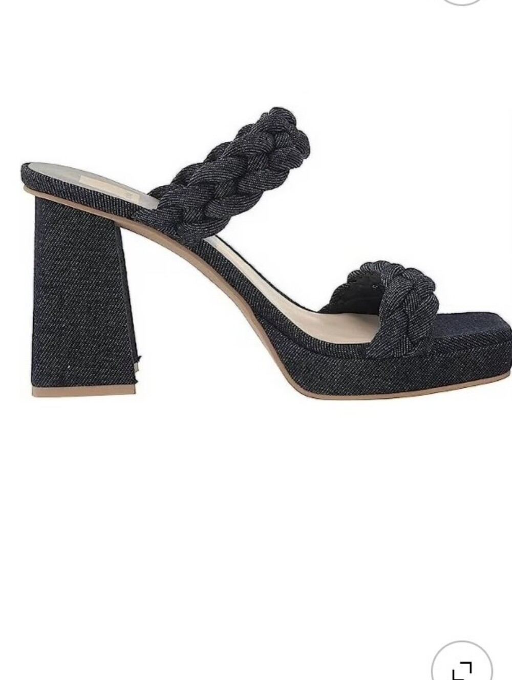 🆕️👡DOLCE VITA ashby heels in Indigo Denim, Sz 8-1/2 - Picture 2 of 8